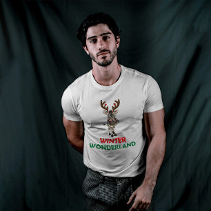 Camiseta Winter wonderland Deer