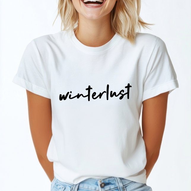 Camiseta Winterlust | Navidades Minimalistas modernos de in (Subido por el creador)
