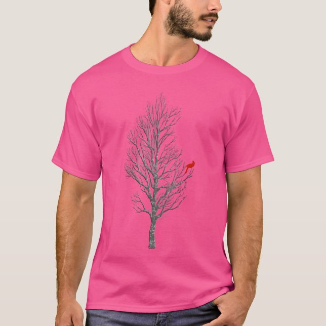 Camiseta Winterree W Cardinal Bird chica (Anverso)