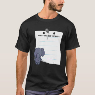 Camiseta Wir Werden Dich Vermissen se despidió de Si