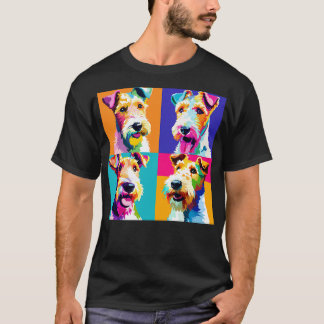 Camiseta Wire Fox Terrier Art Dog Lover Regalos 2