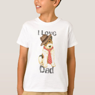 Camiseta Wire Fox Terrier Dad