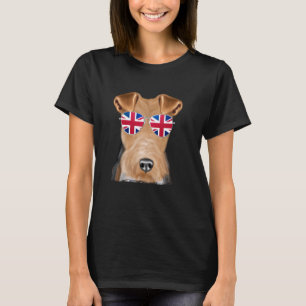 Camiseta Wire Fox Terrier Dog Reino Unido Gafas de sol