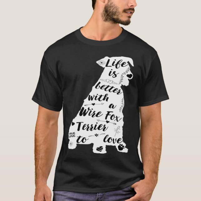Camiseta Wire Fox Terrier para Wire Fox Terrier Dog (Anverso)