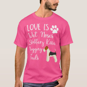 Camiseta Wire Hair Fox Terrier Love My Dog
