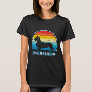 Camiseta Wire Haired Dachshund Vintage Dog
