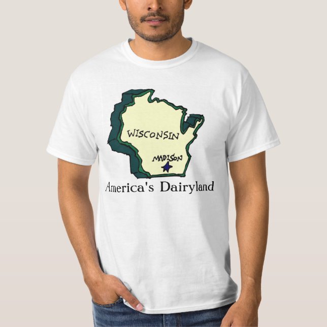 Camiseta Wisconsin (Anverso)