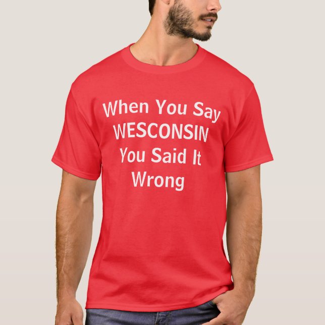 Camiseta Wisconsin (Anverso)
