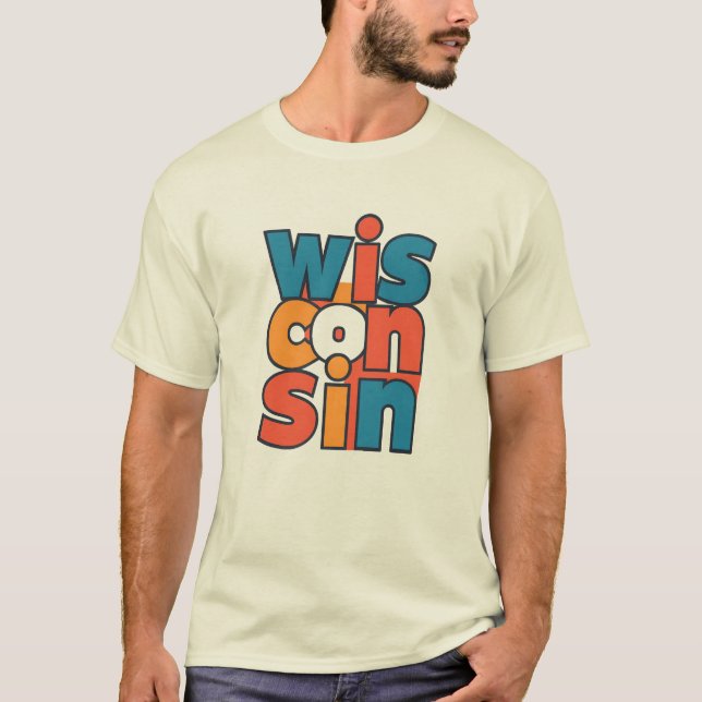 Camiseta Wisconsin (Anverso)
