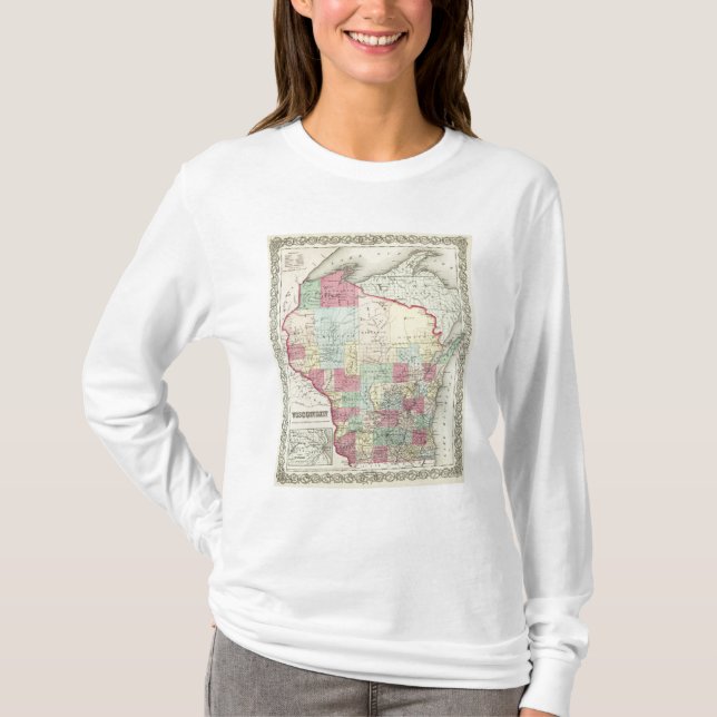 Camiseta Wisconsin 8 (Anverso)
