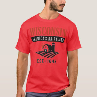 Camiseta Wisconsin America's Dairyland Granja Antigüa
