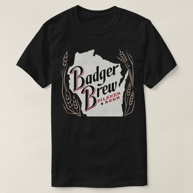 Camiseta Wisconsin Breweriana (Diseño del anverso)