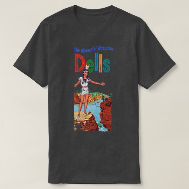 Camiseta Wisconsin Dells (Diseño del anverso)