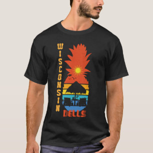 Camiseta Wisconsin Dells Wisconsin Viaje Coincidiendo Vacac
