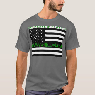 Camiseta Wisconsin DNR Conservation Warden
