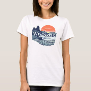 Camiseta Wisconsin Estados Unidos de América