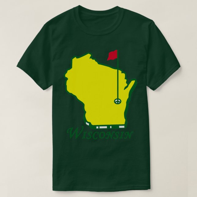 Camiseta Wisconsin Masters Golf (Diseño del anverso)