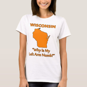 Camiseta Wisconsin - ¿Por qué está entumido mi brazo izquie