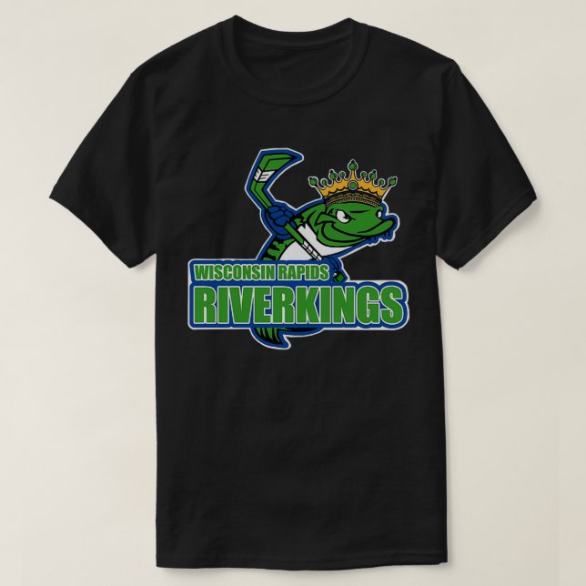 Camiseta Wisconsin Rapids Riverkings (Diseño del anverso)