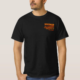 Camiseta Wisconsin Sobrebebiendo De Su Estado Desde 1848