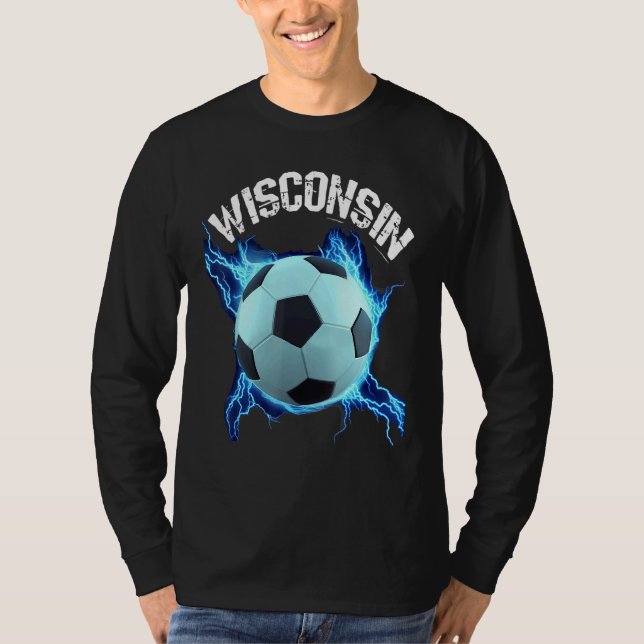 Camiseta Wisconsin Soccer Retro (Anverso)