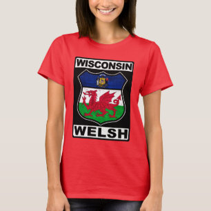 Camiseta Wisconsin Welsh American