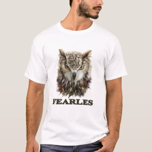 Camiseta Wise Gaze Owl 🦉