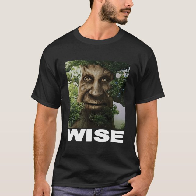 Camiseta Wise Mystical Tree (Anverso)