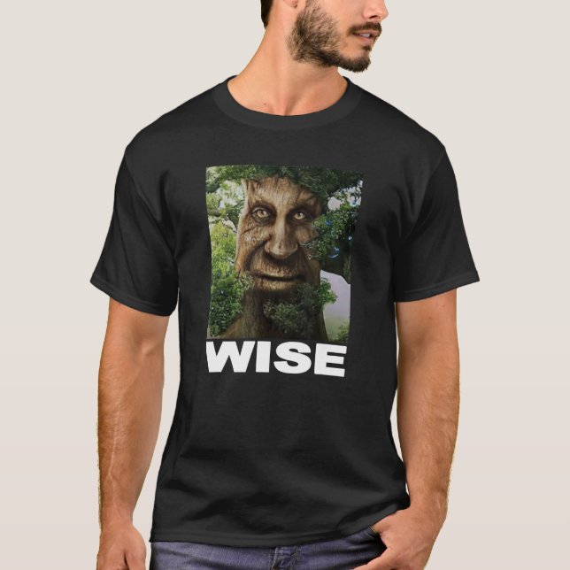 Camiseta Wise Mystical Tree (Anverso)