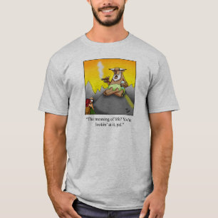 Camiseta Wiseman Cigar Humor Tee Shirt