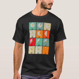 Camiseta Wish Game Daisy Yes No Cute Flowers