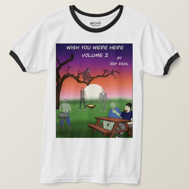 Camiseta Wish You Were Here 2 Ringer (Anverso del diseño)