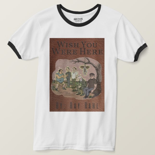 Camiseta Wish You Were Here Ringer (Anverso del diseño)
