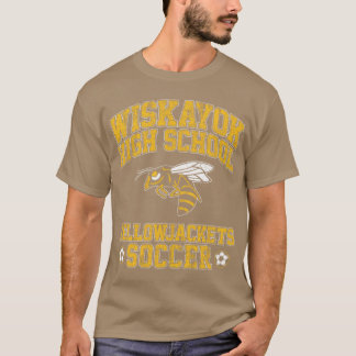 Camiseta Wiskayok High School Yellowjackets Fútbol Yellowja