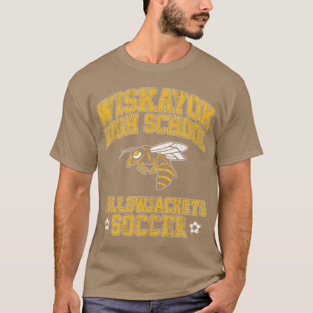 Camiseta Wiskayok High School Yellowjackets Soccer Yellowja (Anverso)