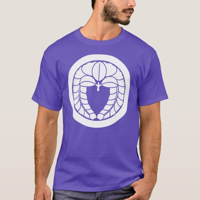 Camiseta Wisteria colgante en círculo (Anverso)