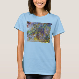 Camiseta Wisteria (mitad derecha) de Claude Monet