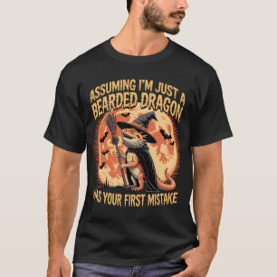 Camiseta Witch Beardie Funny Halloween
