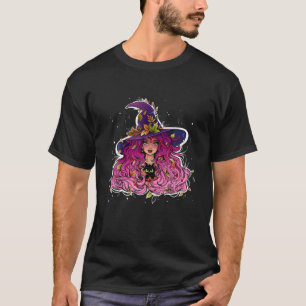 Camiseta Witch Beautiful Witch Girl Cool Halloween Costume