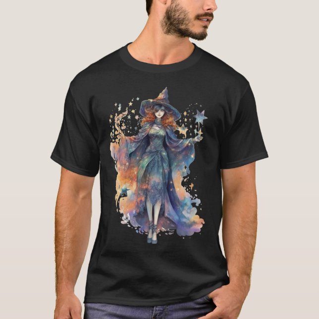 Camiseta Witch Casting a Spell (Anverso)