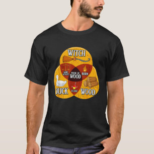 Camiseta Witch Duck Wood Mismo Peso Hecho De Flota De Quema