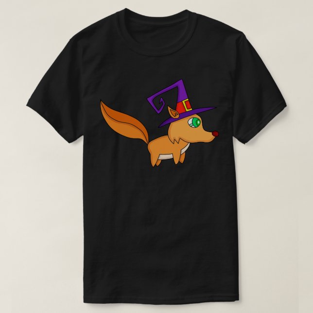 Camiseta Witch Fox (Diseño del anverso)