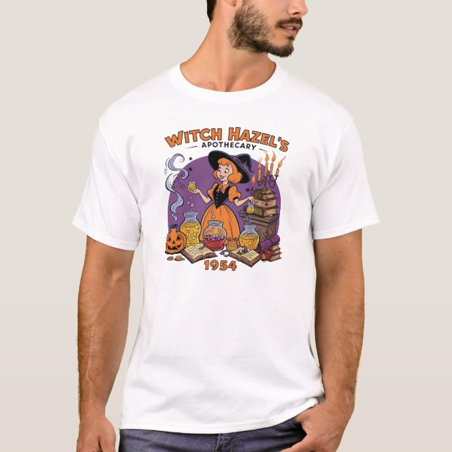 Camiseta Witch Hazel's Apothecary 1954 apothecary (Anverso)