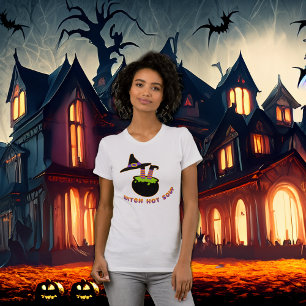 Camiseta Witch Hot Soup Funny Halloween