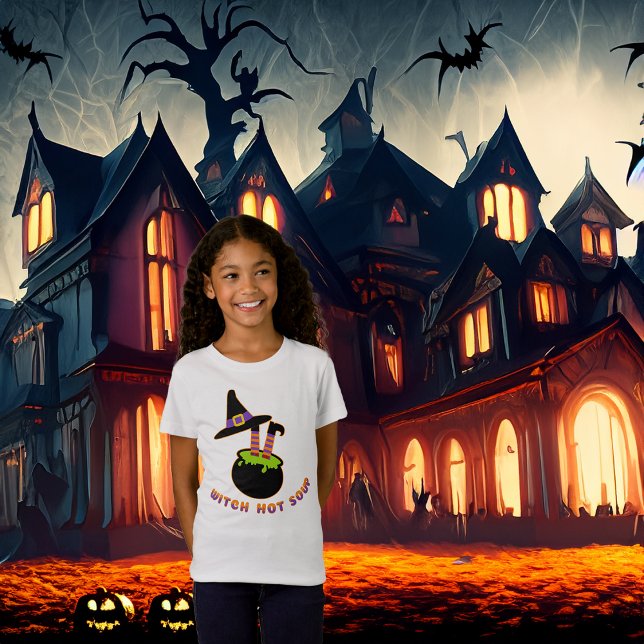 Camiseta Witch Hot Soup Funny Halloween (Subido por el creador)