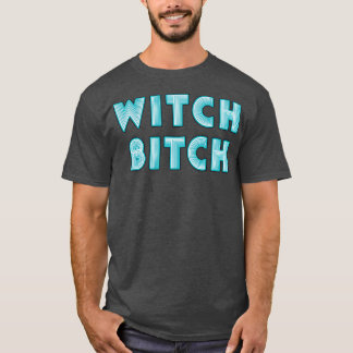 Camiseta Witch Neon Text