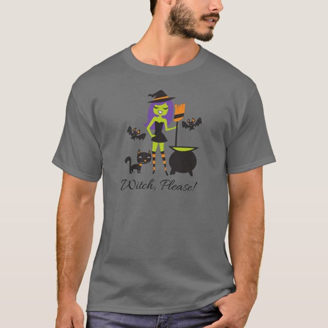 Camiseta Witch, please! (Anverso)