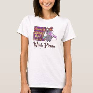 Camiseta Witch Please - Witch Black Cat