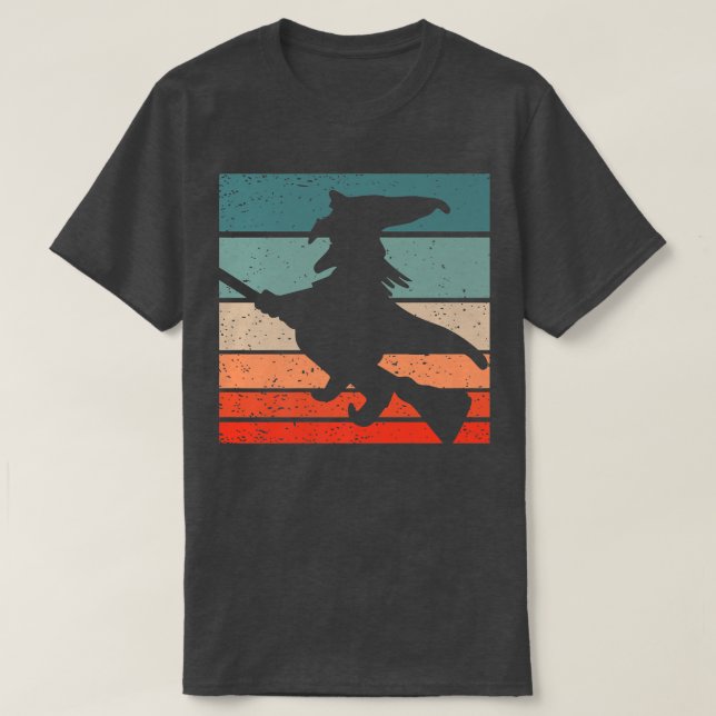 Camiseta Witch Retro Style Vintage  653  (Diseño del anverso)