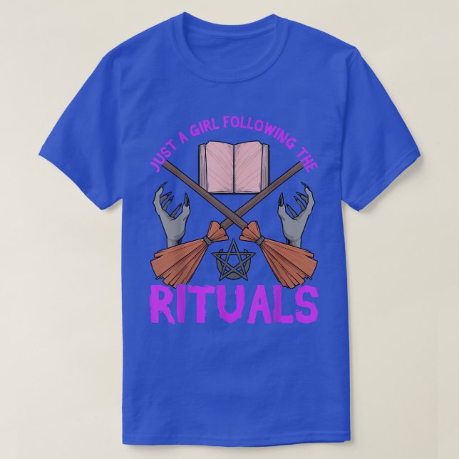 Camiseta Witch Ritual Magic Spells Witchcraft Spellbook Wic (Diseño del anverso)